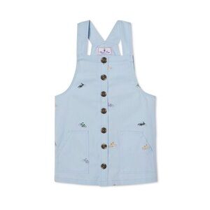 Classic Prep Girls blue embroidered Jamie Jumper beach theme sz 5 NWT